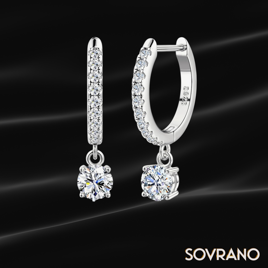 Hoop Dangle earrings- 2ct (1ct each)