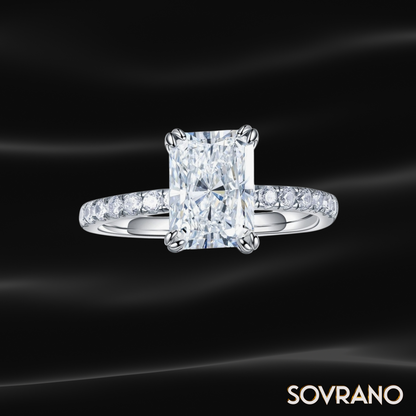 2ct Radiant Cut Engagement Ring