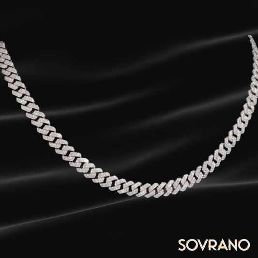 Luxury Moissanite Cuban Link Chain