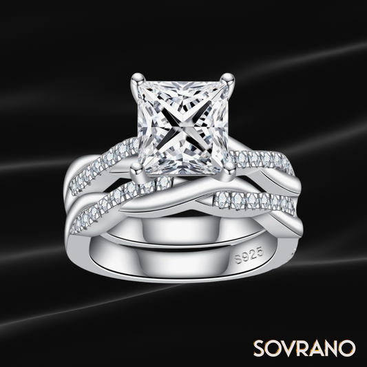 Princess-Cut Moissante Set
