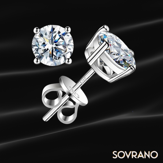 Classic Moissanite Stud Earrings