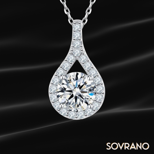 Moissanite Pendant Necklace